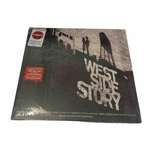 West Side Story Soundtrack Red Vinyl 2 LP w/Poster Sealed Target Ltd Ed NEW READ